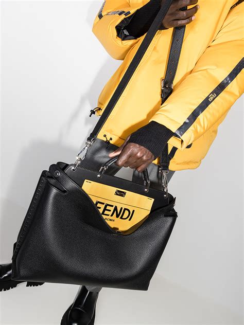 fendi men's shoulder bag|Fendi detachable shoulder handbags.